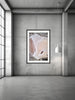 Pithara II  Installation | Johann Montet Fine Art Photography | Abstract aerial photography of a salt lake in Western Australia mounted on a concrete wall